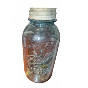 Vintage Ball Perfect Mason Glass Jar with Lid